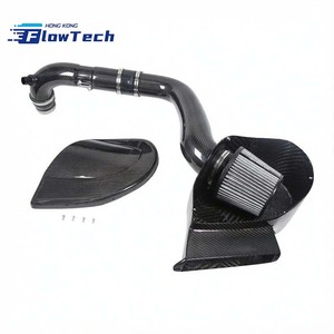 ระบบไอดีคาร์บอนไฟเบอร์แบบแห้ง Pre-Preg สำหรับ VW Golf MK5 GTI MK6 R Audi A3 S3 EA113 2.0T FSI – ตัวกรองแบบไหลสูง - Product Image 3