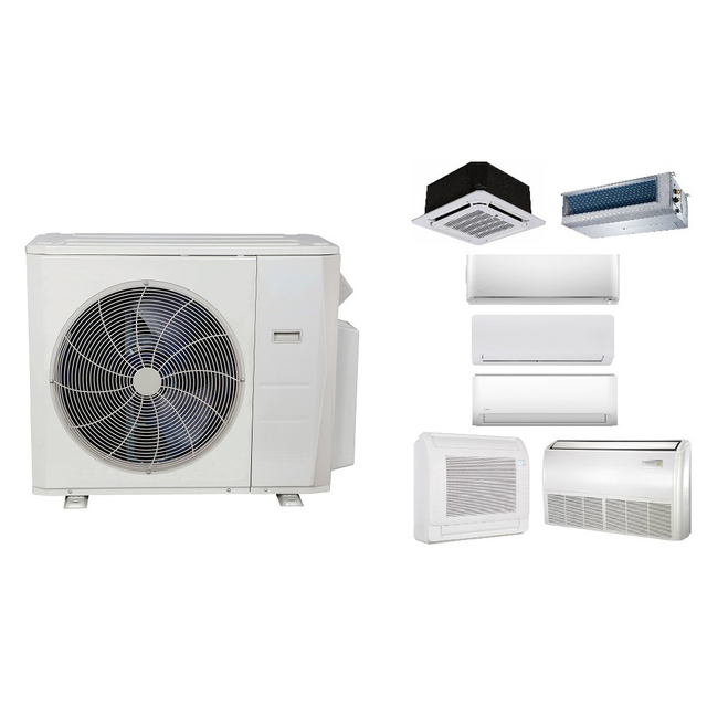 China Manufacturer Smart Mini Air Conditioning Systems Heat Pump AC Units Central Air Conditioner