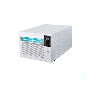 Ar condicionado portátil para casa, pequeno ventilador portátil de refrigeração e aquecimento para escritório