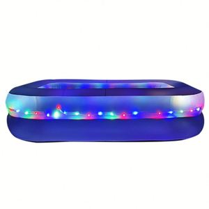 Piscina Inflable de Plástico para Bebés con Luces LED Integradas, PVC, para el Hogar, con Logotipo Personalizado - Product Image 1