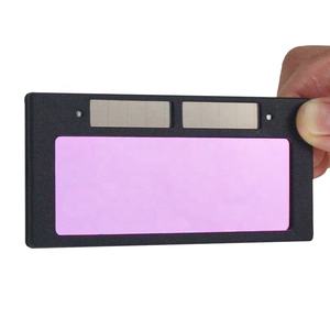 1Pc 자동 어둡게 용접 렌즈 <span class=keywords><strong>4</strong></span>-<span class=keywords><strong>1</strong></span>/<span class=keywords><strong>4</strong></span> "<span class=keywords><strong>X</strong></span> <span class=keywords><strong>2</strong></span>" 태양 자동 어둡게 용접 헬멧 렌즈 필터 그늘 3-11 - Product Image 3