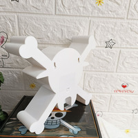 Squelette Coloré Nuit Lampe Pickup Lumière LED Lumière Dimmable 7 Changement de Couleur USB Jeu Ambiant Lampe de Bureau