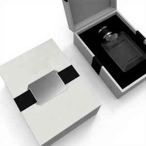 Caja de Perfume de embalaje cosmético de lujo, Impresión de logotipo personalizado, diseño árabe, venta al por mayor - Product Image 1