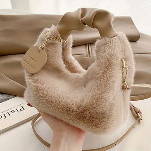 Sac à main en fourrure pour femmes, sac à main en peluche pour femmes - Product Image 5