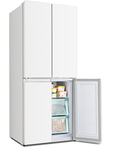 BCD-340 Home Appliance Large Capacity 340L Side-by-Side Stainless Steel <b>Refrigerator</b> with Four Doors French Language for Hotels - Product Image 2