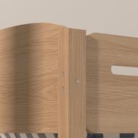 Lit superposé en bois miniature avec tiroirs, armoire et escalier pour enfants Lit pour enfants en bois multifonctionnel