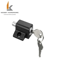 Loquet croissant rotatif à 180 degrés pour fenêtre coulissante en aluminium – Vente chaude
