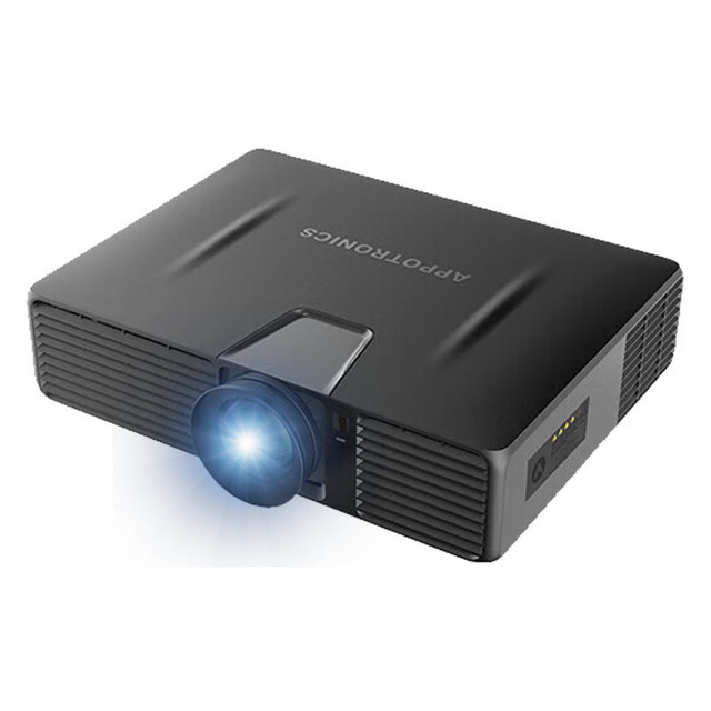 4K UHD Laser Projector 3D High Brightness with Eight-Point Calibration for Arc, Concave & Convex Surfaces AL-MK625 6200 Lumens