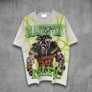 High Quality New Style 2026 100% Cotton Casual Men's T-<b>Shirts</b> Streetwear <b>Y2K</b> Graphic Regular Fit Majestik Embossed T-<b>Shirts</b> - Product Image 4