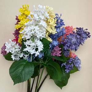 Fleur artificielle <span class=keywords><strong>de</strong></span> clou <span class=keywords><strong>de</strong></span> girofle en caoutchouc souple au toucher, pour aménagement <span class=keywords><strong>de</strong></span> scène, décoration d'hôtel et <span class=keywords><strong>de</strong></span> mariage, fleur artificielle <span class=keywords><strong>de</strong></span> <span class=keywords><strong>lilas</strong></span> - Product Image 1