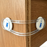 Serrure de porte de sécurité invisible |   Loquet de tiroir protecteur adhésif 3M sans perçage |   Verrou de sécurité pour réfrigérateur et armoire