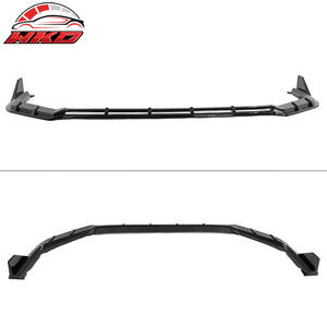 Lèvre de pare-chocs avant compatible avec Honda Civic 2022-2024 11e génération style FE-C, spoiler noir brillant 3 pièces, pièces auto de haute qualité, kit carrosserie - Product Image 5