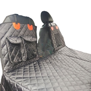 2024 hamaca plegable de lujo para perros patrón sólido lavable coche viaje y Camping Mat para mascotas y gatos asiento trasero cama para perros - Product Image 2