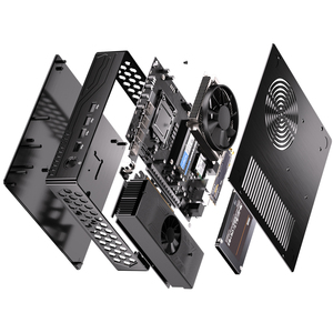 มินิพีซี <span class=keywords><strong>Windows</strong></span> 11 I9-9900T I5-9400F I7-9700F RTX3050 6G GPU เอาต์พุตหน้าจอคู่แลนเกมมินิพีซี OEM ODM มินิพีซี - Product Image 2