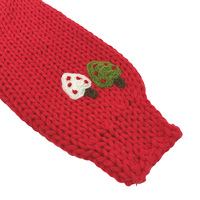 Pull en tricot épais à col roulé pour femme, motif bonhomme de neige 3D et champignons rouges de Noël, coupe ample, long, décontracté pour l'hiver