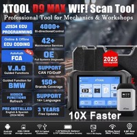 2026 XTOOL D9 MAX Teşhis Cihazı J2534 Programlama ECU Kodlama Tarayıcı Topoloji Haritalama Tüm Sistem Teşhisi CAN FD DoIP