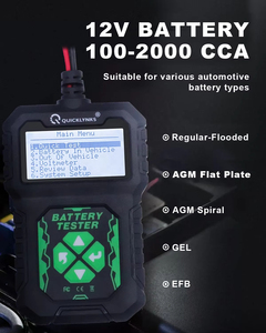 BA-107 เครื่องทดสอบแบตเตอรี่ 12V เครื่องตรวจจับพลังงานในรถยนต์ ตรวจ<span class=keywords><strong>สอ</strong></span>บ SOH, SOC, ระบบป้องกันการเชื่อมต่อแบบย้อนกลับ - Product Image 5