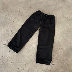 Pantalon décontracté pour homme à taille haute, léger, en nylon, jogging, imperméable, avec technique de teinture unie - Product Image 2