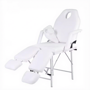 <span class=keywords><strong>Table</strong></span> <span class=keywords><strong>de</strong></span> Tatouage <span class=keywords><strong>Pliante</strong></span> Portable en Cuir PVC – Lit <span class=keywords><strong>de</strong></span> Beauté Multifonctionnel à Réglage Manuel - Product Image 2