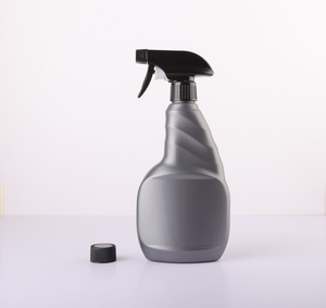 HDPE Matte Black 480ml 500ml Household <strong>Plastic</strong> Toilet Chemical Cleaning <strong>Spray</strong> <strong>Bottle</strong> - Product Image 4