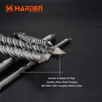 Forets professionnels HARDEN 22X350mm, tige ronde, SDS Plus, ensemble de forets pour marteau perforateur électrique pour béton