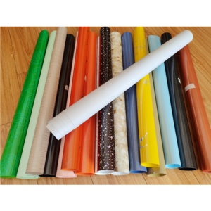 ฟิล์มตกแต่ง PVC เคลือบเงาแบบมีกาวในตัว พร้อมรับประกัน 5 ปี สำหรับประตูตู้และเฟอร์นิเจอร์ - Product Image 1