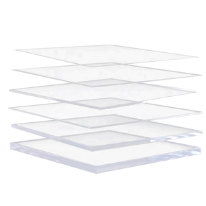 Plaque en acrylique coulé transparent 1220x2440mm pour fabricants avec service de découpe - Product Image 3