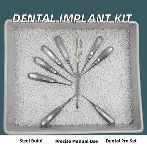Dental Implant <b>Guide</b> <b>Drill</b> Kit Locator <b>Drill</b> Gingival <b>Drill</b> Bone <b>Drill</b> Interproximal Measuring Instruments Set - Product Image 2