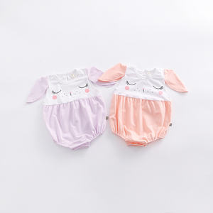 Nouveaux produits pour bébés 2017, produit innovant, barboteuse à volants pour bébé fille nouveau-né - Product Image 2