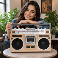 Lecteur de cassette Hanxiangda de bonne qualité, lecteur de musique Walkman, USB, TF, BT, lecture de musique, son Hi-Fi, lecteur de cassette