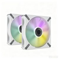 Ventilador Speedy 120 ARGB PWM con Tecnología AirGuide, Rodamiento de Fluido Magnético, Bajo Nivel de Ruido, Paquete de Tres Unidades para Caja de PC