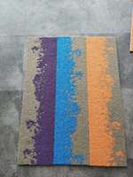 Carrelage de tapis en laine Pvc, auto-adhésif pour chambre à coucher, nouvelle collection