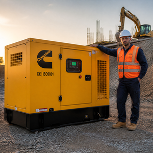 เครื่องกำเนิดไฟฟ้าก๊าซธรรมชาติ Cummins 500kw 800kw แบบเปิดเชิงพาณิชย์ ใช้ก๊าซ LPG โพรเพน ทองแดง 100% แบบเงียบ พร้อม ATS ได้รับการรับรองมาตรฐาน CE และ EPA - Product Image 2