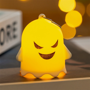 Halloween Decorations Ghost Pendants Handheld Glowing Ghosts <strong>Mischievous</strong> <strong>Spirits</strong> Party Props Gifts Wholesale Led Night Light - Product Image 3