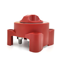 Interrupteur double batterie robuste à 4 boulons pour yacht, camping-car, automobile – Accessoire de raccordement pour déconnexion principale de l'alimentation et isolation de la batterie, modèle A504