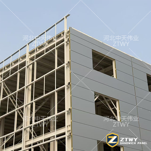 Proveedor Profesional de Paneles Aislantes Térmicos para Paredes, Paneles Sándwich de Lana de Roca de 50 mm y 75 mm para Construcción - Product Image 2