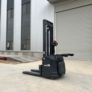 Apilador <span class=keywords><strong>Manual</strong></span> de Paletas Fabricado en China, Horquilla Doble Ajustable, Elevador Hidráulico <span class=keywords><strong>Manual</strong></span> de 2 Toneladas - Product Image 3