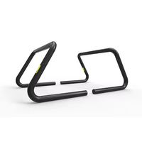 Barres parallèles NJ 17,5 x 14 pouces, barres de pompes et de dips pour exercices de calisthénie, mini barres de gymnastique pour tractions et dips