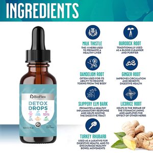 Gouttes Liquides Détox et Nettoyage du Côlon et du Foie pour la Perte de Poids, Complément Alimentaire Naturel à Base de Plantes pour la Digestion, Vente en Gros, OEM, Marque Privée - Product Image 2