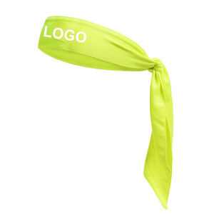 مخصص طباعة شعار عصابة رياضية للرأس تشغيل العرق مرونة الأحمر رباطات ل عداء - Product Image 6