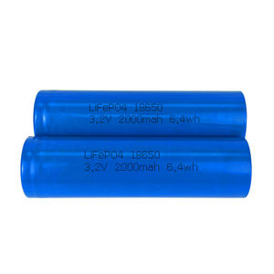 IFR <span class=keywords><strong>18650</strong></span> 3.2V 2000mAh LiFePO4円筒形リチウムイオンバッテリーセルTMK 3000サイクルCE認定家電 - Product Image 4
