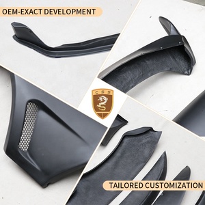 토요타 수프라 A90 프론트 립 사이드 스커트 리어 윙 펜더 플레어 바디킷 2019-2021 용 로켓 버니 와이드 바디 키트로 업그레이드 - Product Image 3