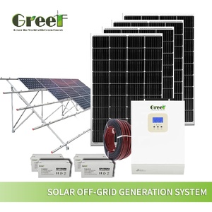 Générateur d'énergie libre 15000W 25000kW Monophasé Hors Réseau Système Solaire Baficial pour Système Photovoltaïque Domestique - Product Image 4