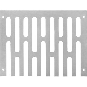 Grille de drainage de balcon de toit, écran de drainage d'eau, grille de blocage d'eau avec ouverture de drainage latérale pour l'installation murale d'angle - Product Image 2