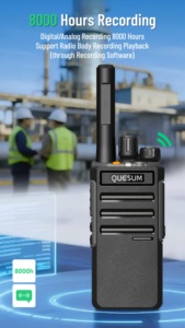Radio portable QUANSHENG MX5 DMR, design robuste, CE FCC IP68 GPS UHF 5W - Product Image 5