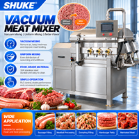 Machine à mélanger la viande avec système sous vide