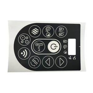 Custom Control Panel Overlay Stickers - Self-Adhesive <strong>Button</strong> Labels for Temperature Control, Timer &amp; <strong>Function</strong> Symbols - Product Image 4