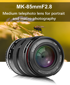 Lente Macro Meike de 85 mm F2.8, Teleobjetivo Medio, Enfoque Manual, Compatible con Cámaras Canon, Fujifilm, M43, Nikon, APS-C y Full Frame - Product Image 6