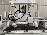 Fraiseuse à bois multifonctionnelle ATC 3D 4ème axe Routeur CNC à bois 3D