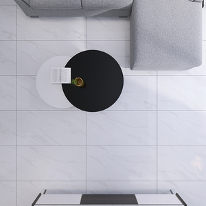 Piastrelle effetto marmo 600x1200 ceramica <span class=keywords><strong>Carara</strong></span> bianco lucido smaltato effetto roccia gres porcellanato lucido pavimento e piastrelle da parete - Product Image 5